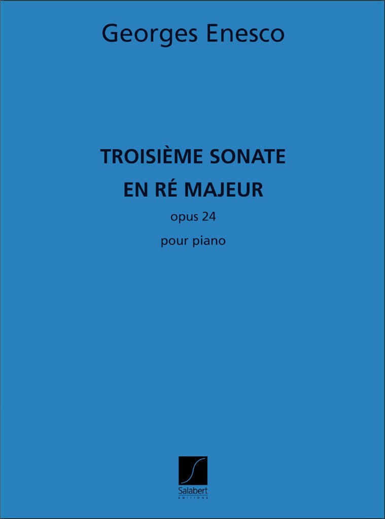 Troisieme Sonate In Re Majeur Opus 24